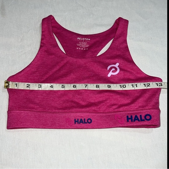 Peloton Heathered Strappy Sports Bra, S - Picture 8 of 11